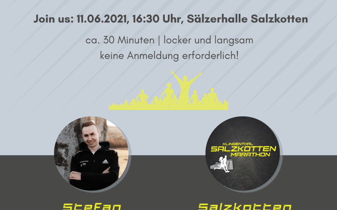 NEU: Shake out Run am Vortag des Salzkotten Marathon!